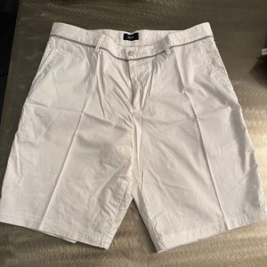 Mens Hugo Boss white shorts